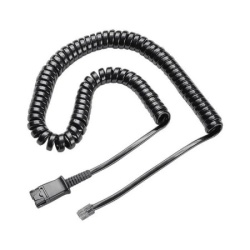 Plantronics QD/RJ11 Spiralni adapter kabl za brzu kon.sluš na Cisco tel ( 85r38aa )