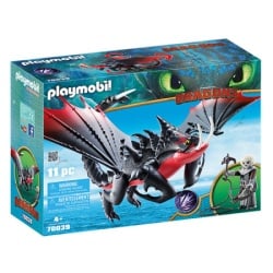 Playmobil- Dragon Deathgripper sa zmajevima ( 1020851 )-1