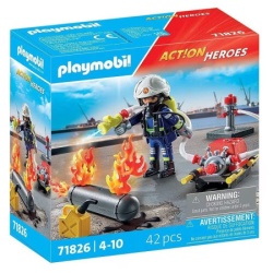 Playmobil Vatrogasac sa vodenom pumpom ( 1044523 )
