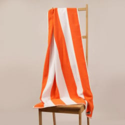 Plažni peškir 70x170 narandzasta pruga ( 4000191-narandzasta )  - Img 3