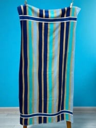 Plažni peškir "Marina Stripe" 170x80 cm – 100% pamuk A6 ( VLK000668-marinastripes )