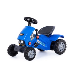 Polesie Veliki traktor sa pedalama za decu Turbo plavi ( SW12044 )-1