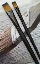 Pop brush Botticelli, četkica, ravna, crna, br. 12 ( 623212 ) - Img 3
