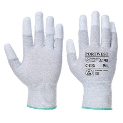 Portwest Rukavice a198 antistatik rukavice sa pu premazom na vrhovima prstiju, vel.xl ( 62335 )