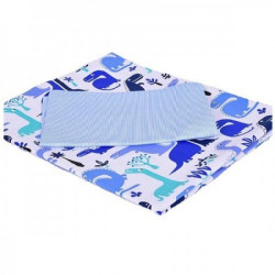 Posteljina 140X100cm - blue dino ( 7582 )