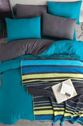 Posteljina Clasy 200x220cm Petrol ( VLK000404-petrol )