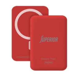 Power bank magsafe superior 15w 5000 mah crveni ( BAT2687 )