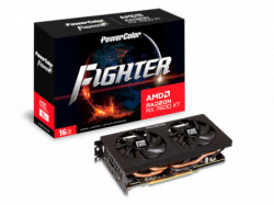 PowerColor fighter RX7600XT 16G-F AMD/16GB/GDDR6/128bit/crna grafička kartica ( RX7600XT 16G-F )