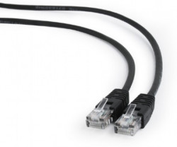 PP12-7.5M/BK Gembird Mrezni kabl, CAT5e UTP Patch cord 7,5m black - Img 1