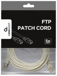 PP22-3M Gembird Mrezni kabl FTP Cat5e Patch cord, 3m grey - Img 2