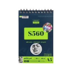 Professional master s sketch blok za skiciranje sa spiralom - odaberite format s560 - 90g - 60 lista a5 ( 617112 )