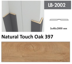 Profil Zidni MDF LB-2002 Natural Touch Oak (397) 2800x48x3mm ( 026-060 )