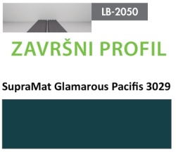 Profil Zidni MDF LB-2050-B Light Walnut (239) 2800x133x18mm ( 026-214 )