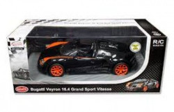 Rastar RC automobil Bugatti Veyron 1:14 - crn, nar ( 6211202 )