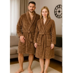 Ready Bade mantil - Braon rebrasti (S, M, L, XL, XXL)