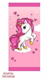 Ready Dečiji Peškir za plažu - Unicorn