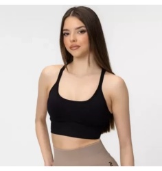 Ring X-Back Top Jet Black