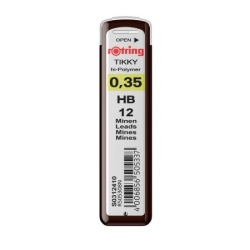 Rotring mine za tehničku olovku hi polymer hb 0.35 ( R0312410 )