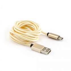 S BOX Kabl USB A - Type C  Fruity  1 5m   Gold-1