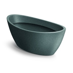 Saksija Aria Oval 40cm - granit fina 105GR ( 20079 )