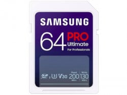 Samsung SD card 64GB, pro ultimate, SDXC, UHS-I U3 V30 ( MB-SY64S/WW )  - Img 1