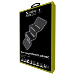 Sandberg 420-67 Solar Charger 40W QC3.0+PD+DC Powerbank -5