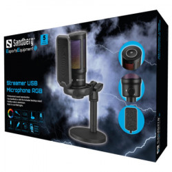 Sandberg stoni mikrofon streamer USB RGB 126-39 - Img 4