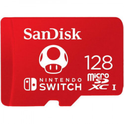 SanDisk SDXC 128GB micro 100MB/s R, 90MB/s W for Ninetendo Switch
