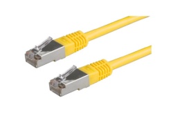 Secomp Value S/FTP (PiMF) PatchCord Cat6/Cl.E, žuta 2.0m ( 6266 )