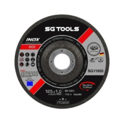 SG TOOLS SG11003 rezna ploča 125 x 1.0mm Inox Premium WA 60 RBF ( SG11003 )