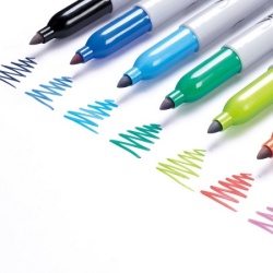 Sharpie permanentni marker fine 1/4 fluo ( SH85855 )-4