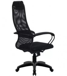 Smart Ergonomic Line - Radna anatomska stolica SH13 Black - Img 5