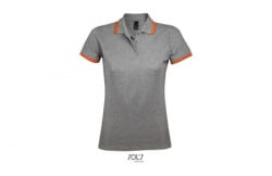 SOL'S Pasadena ženska polo majica sa kratkim rukavima Grey melange XXL ( 300.578.74.XXL ) - Img 4