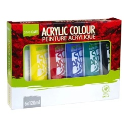StandArt standart acrylic akrilna boja set 6k 120ml ( 641955 )