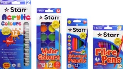 Starr iii set - tempere 16ml, drvene boje, flomasteri, vodene boje ( 76229 )