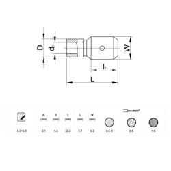 Stopica AMP M   ( KCS6 )-2