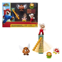 Super Mario set Lava castle diorama ( 1047068 )