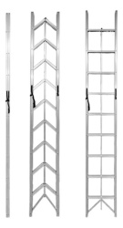 SuperStep Sklapajuće Alu Merdevine 9 Gazišta 299cm ( 1639 )