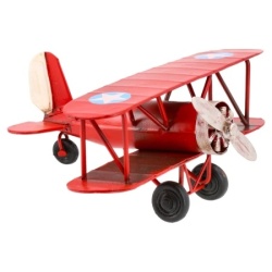 Takk lanard metalni avion oldtajmer crvena ( 701513 )
