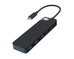 Targus HyperDrive Flex 5 Port USB-C Hub crni (HD4101BKGL)