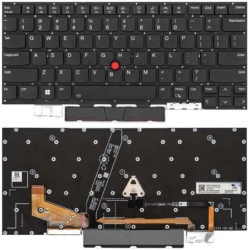 Tastatura za laptop Lenovo ThinkPad X1 Carbon 9th Gen 9 2021 X1C 2021 mali enter, backlight, pointer ( 111388 )