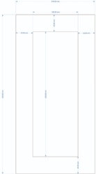 Teh-tel q2c okvir, podloska spoljne jedinice