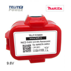 TelitPower 9.6V 2000mAh Panasonic - Baterija za ručni alat Makita 9100 9100A ( P-1607 ) - Img 4