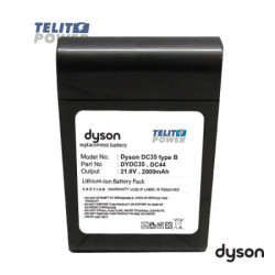 TelitPower baterija Li-Ion 21.6V 2000mAh za DYSON DC35 TIP B usisivače ( P-4141 ) - Img 4