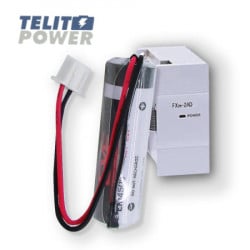 TelitPower baterija Litijum 3.6V 2700mAh F2-40BL za Mitsubishi PLC kontrolere FX2N-48M ( P-0888 ) - Img 1