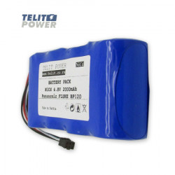 TelitPower baterija NiCd 4.8V 2000mAh Panasonic za Fluke BP120 multimetar ( P-0144 ) - Img 3
