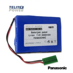 TelitPower baterija za CEMB DWA 1000 mašinu za reglažu trapa Li-Ion 7.4V 4000mAh Panasonic ( P-1080 ) - Img 2