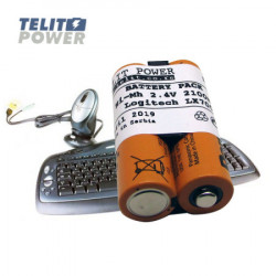 TelitPower baterija za L-LC3H-AA za LOGITECH bežični Desktop LX 700, M-BAK89B NiMH 2.4V 2100mAh Panasonic ( P-1552 ) - Img 1