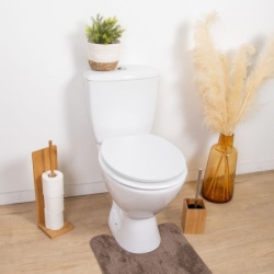 Tendance wc daska mdf sa metalnim okovima soft close 37,5x46 cm bela ( 4111100 )-3