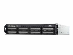 TerraMaster 8 bay rack mount intel xeon e-2224g 4c up to 4.7 ghz/8gb ddr4/550w/4x rj-45 1gbe lan nas ( U8-722-2224 ) -3